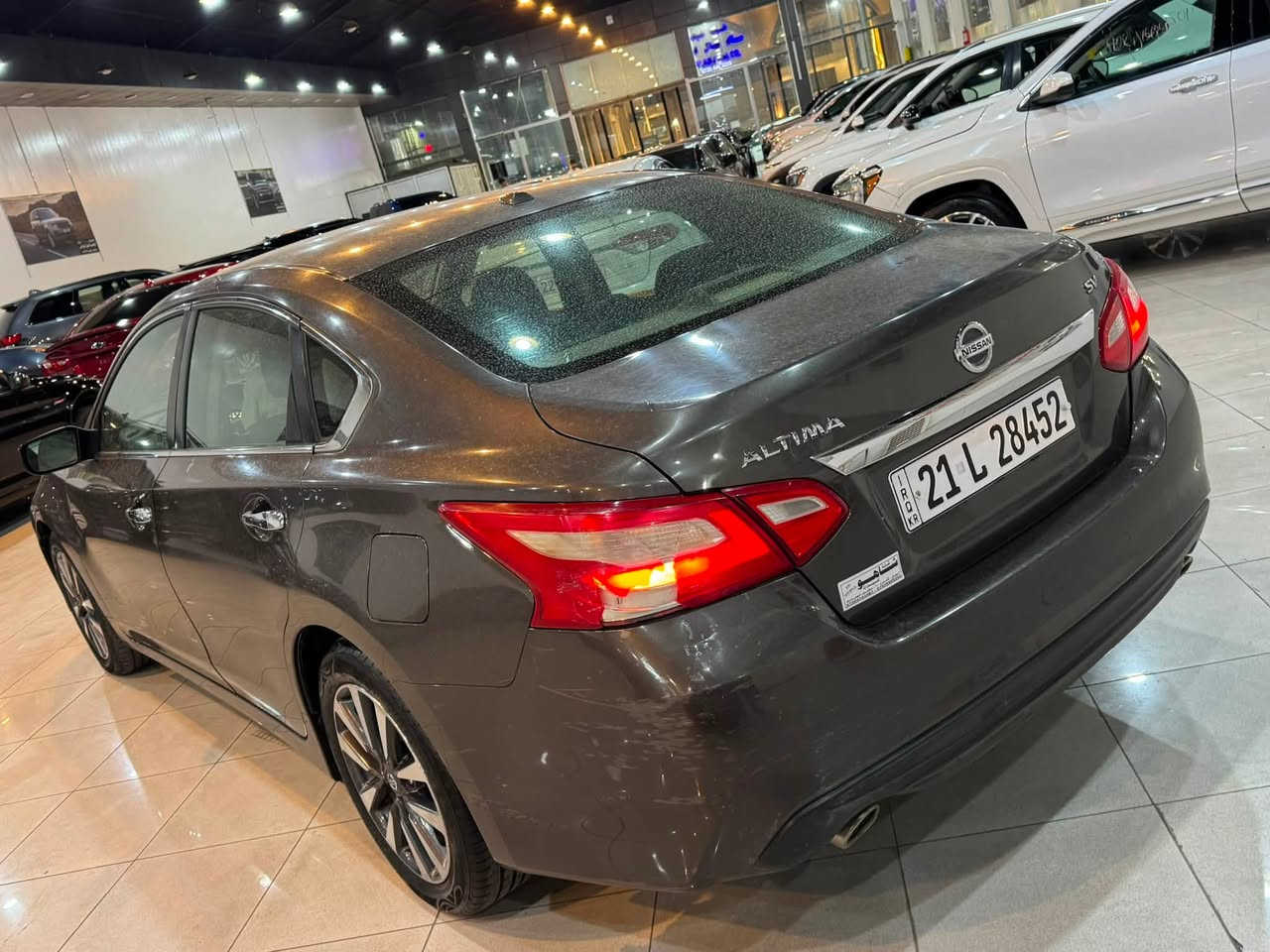 نيسان التيما موديل  2017  سعر $ 97
مواصفات  SV 
ماشي 🚙 148 الف
بصمه + شاشة + كاميرا +كوشن كراباي + 
رادار + تبريد لمس + ويل كروم +تشغل عن بعد +
السيارة بدون صبغ
كير و محرك شرط 
محرك 2.5
عنوان اربيل معرض ابراهيم نامق 
للاستفسار ***********
للاستفسار ***********
