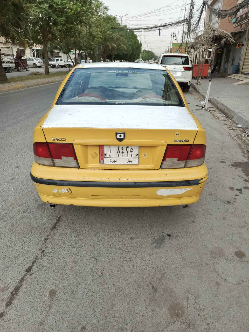 سمند ٢٠١١ • مكينه وكير مكفولة • صبغ خلفي
