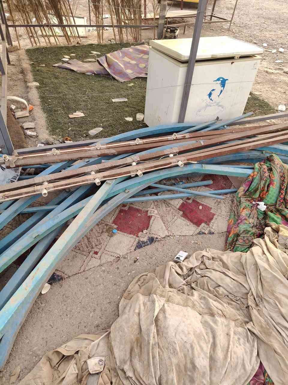 السلام عليكم للبيع چادر مثل ماموضح بالصوره 6 ×4. مكاني ديالى بعقوبه ***********
