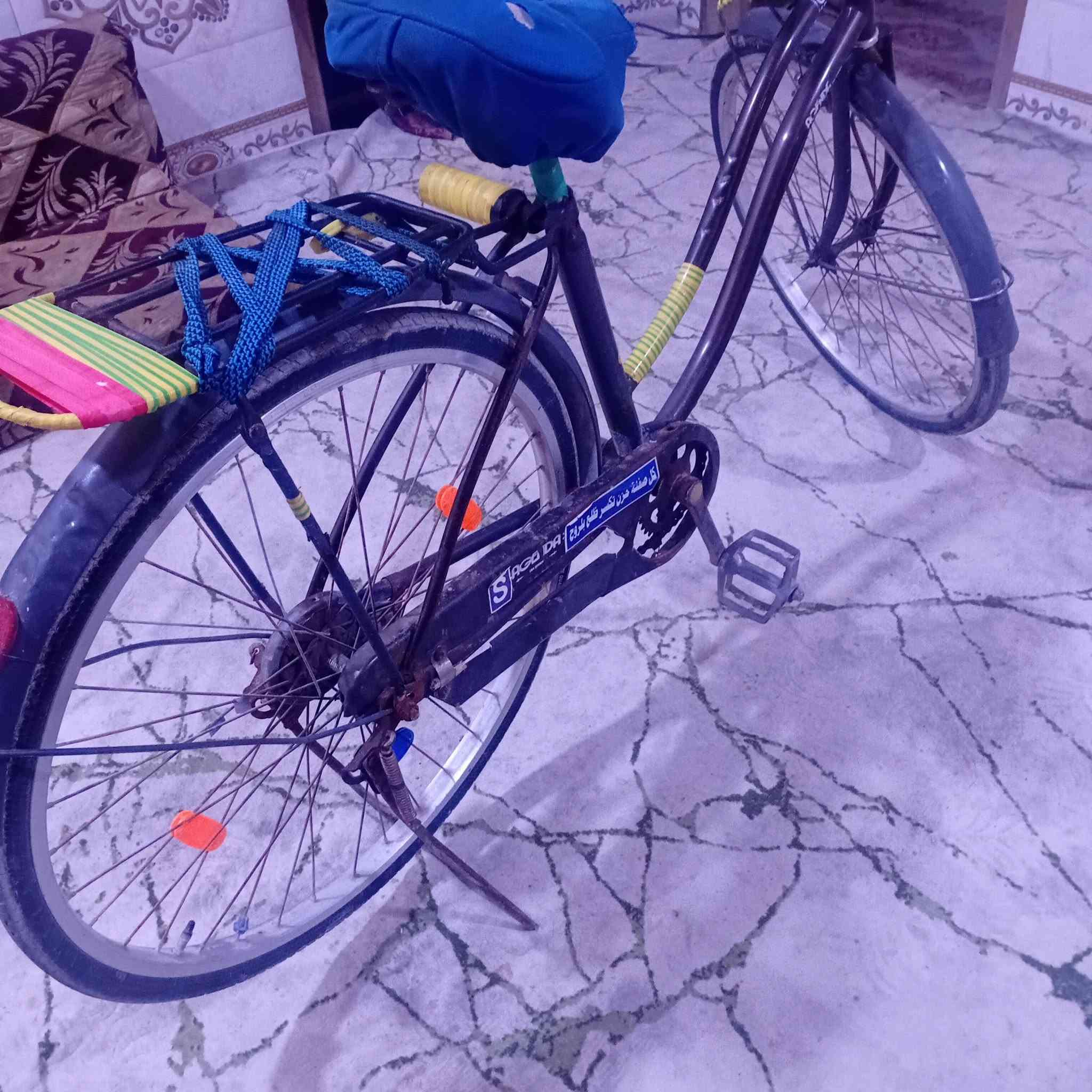 بايسكل للبيع سياحي حجم ٢٦
مابي شي نضيف البصرة الجزيرة شارع زين العابدين*********** السعر ٣٥ بي مجال

