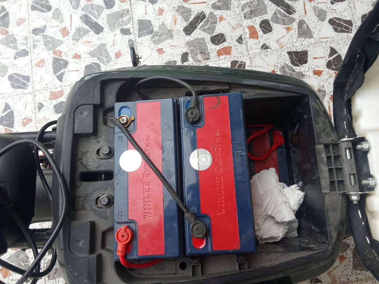 دراجه شحن • بطاريات ٣٢ أمبير • البصره الزبير