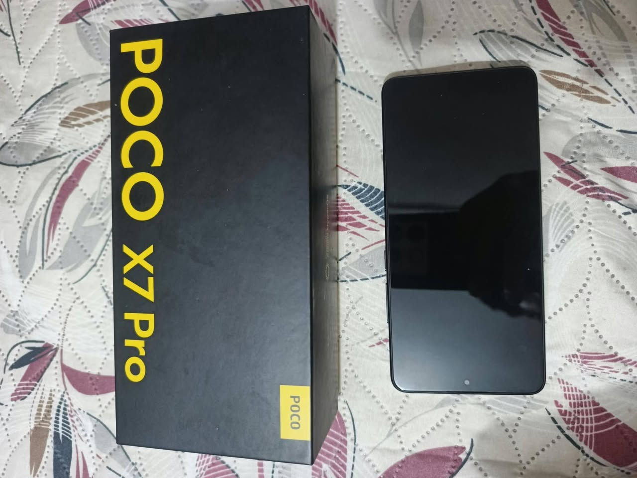للبيع poco x7 pro نظافة فول
للاستفسار ***********
