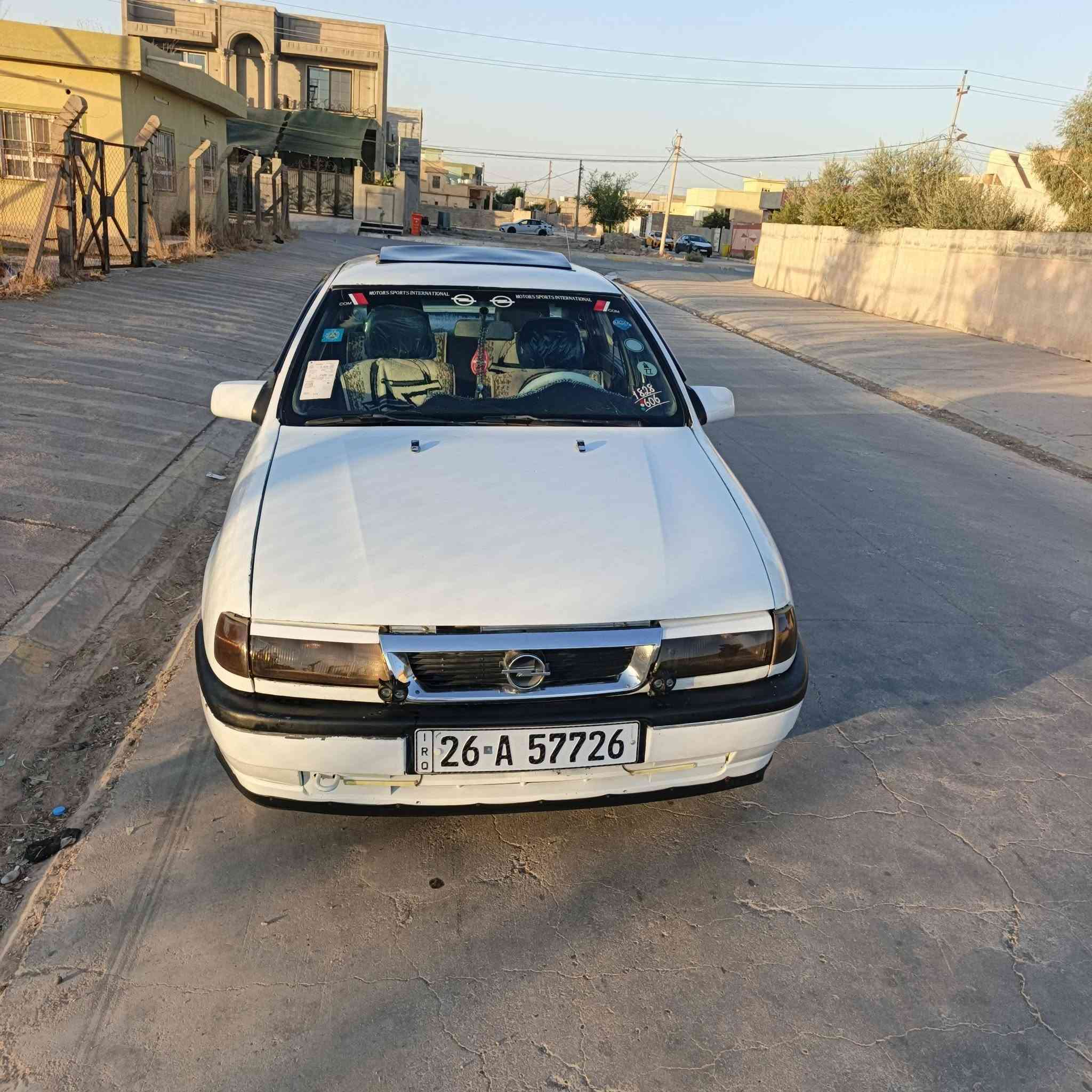 السلام عليكم
اوبل فكترا موديل 90 
حجم 20
رقم صلاح الدين شرط التحويل
صبغ جمالية فقط
گير محرك شرط
كركوك قضاء الحويجة
السعر 38 وبيها مجال
للتواصل ***********
