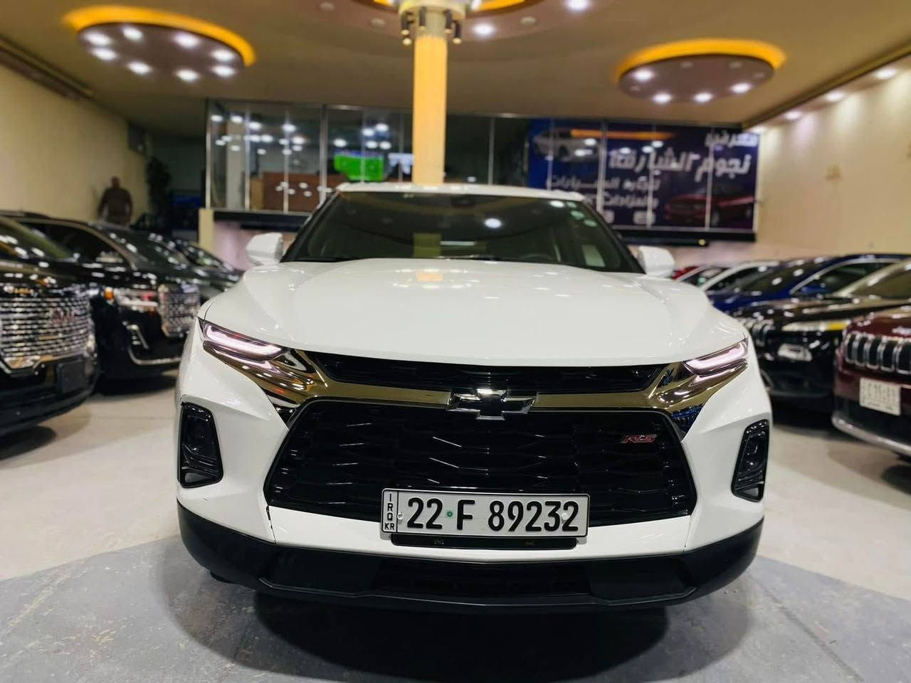 سلام عليكم
بلايزر 2021 V6 المحرك 3600CC امريكي 
الضرر بنيد و جاملغ ايسر بارد
السيارة ماشية 72 الف
السيارة اربع بصمات
تحديد مسار
كروس سرعة متفاعل
تحكم ستيرن جهتين
تشغيل عن بعد
و باقي مواصفات السيارة المعروفة
السيارة مكانها نجف
للاستفسار الاتصال على الرقم
***********
