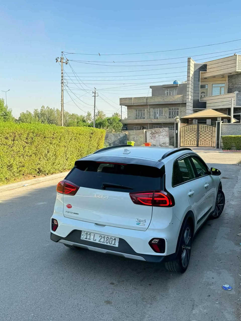 كيا نيرو هايبرد ٢٠٢٢
السعر ١٣٨
ماشية ٦٨ الف 
مواصفات تورنگ اعلى مواصفات للاخير  فول‼️
حادث موضح بالصور 
مكانها كربلاء ، باسمي تحويل ثاني يوم

تواصل فقط على هاتف ***********
