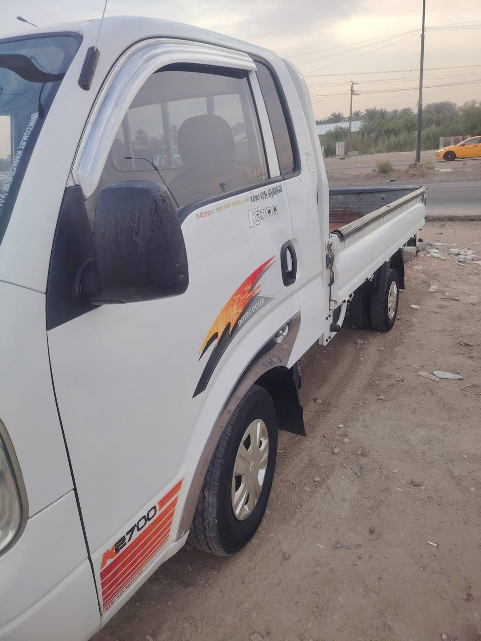 سلام عليكم كيا 2700 موديل 20012  مكفوله كير محرك رقم شاصي لرقم بغداد  تبريد ثلج سعر ١٠٢  وبيها مجال  ***********
