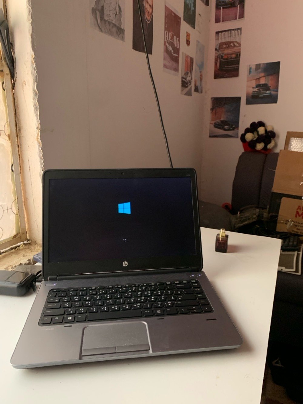 لابتوب hp pro book
معالج AMD A4 4300 
كارت شاشة redeon hd 7420g 
رامات 4gb 
تخزين 500gb
لابتوب كامل ونظيف جدا  يجي وياه كل البرامج المكتبية ومجموعة الاوفس 
السعر 80 الف وتوصيل جميع محافظات العراق
للتواصل ***********