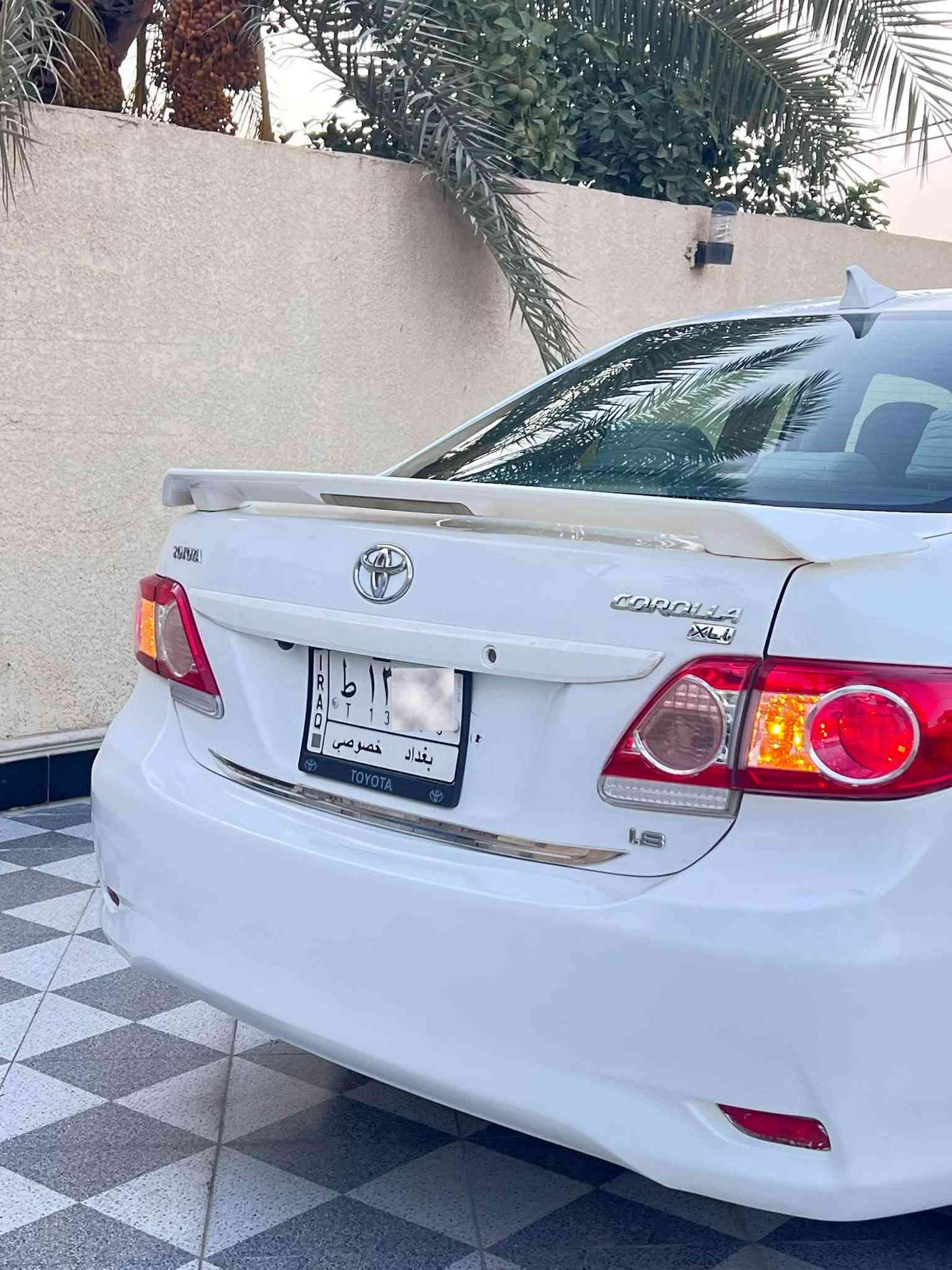 كورولا خليجي • ٢٠١١ • رقم بغداد