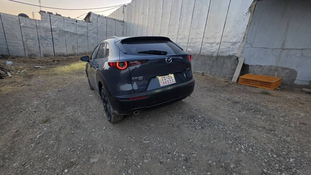 مازدا 2024 cx30  مواسەفات پریفێرد  
رەنگی چیمەنتۆی 
سلایت 
رادار ٣٦٠
کامێرە 
مەکینە ٢.٥ بێ تۆربۆ
دەبڵ ئەکسل
زۆر مواسەفاتی تر 
٦٠ مایل رۆشتوە
بەس بۆنید بۆیاخە 
ئێرباگی سوکان تەقیوە سیستەم نەکراوە
رەقەم شانسی دانراوە
٢ مانگ و نیوی تیاماوە بۆ رەقەم
*********** السليمانية, العراق
