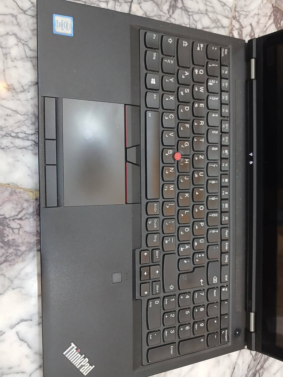 للبيع: لابتوب Lenovo ThinkPad P52 (Workstation) 💻🔥
المعالج: Intel Core i7 (الجيل الثامن)
​كارت الشاشة: NVIDIA Quadro P3200 Max-Q (سعة 6GB VRAM)
​الرام: 32GB DDR4
​الذاكرة: 512GB SSD
​الشاشة: 4K تدعم اللمس (تردد 60Hz)
​💰 السعر: 750 ألف دينار عراقي
📞 للتواصل: ***********
