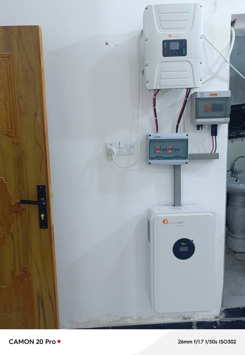 طاقة شمسية • Felicitysolar 6KW • LONGi Hi-MO X10