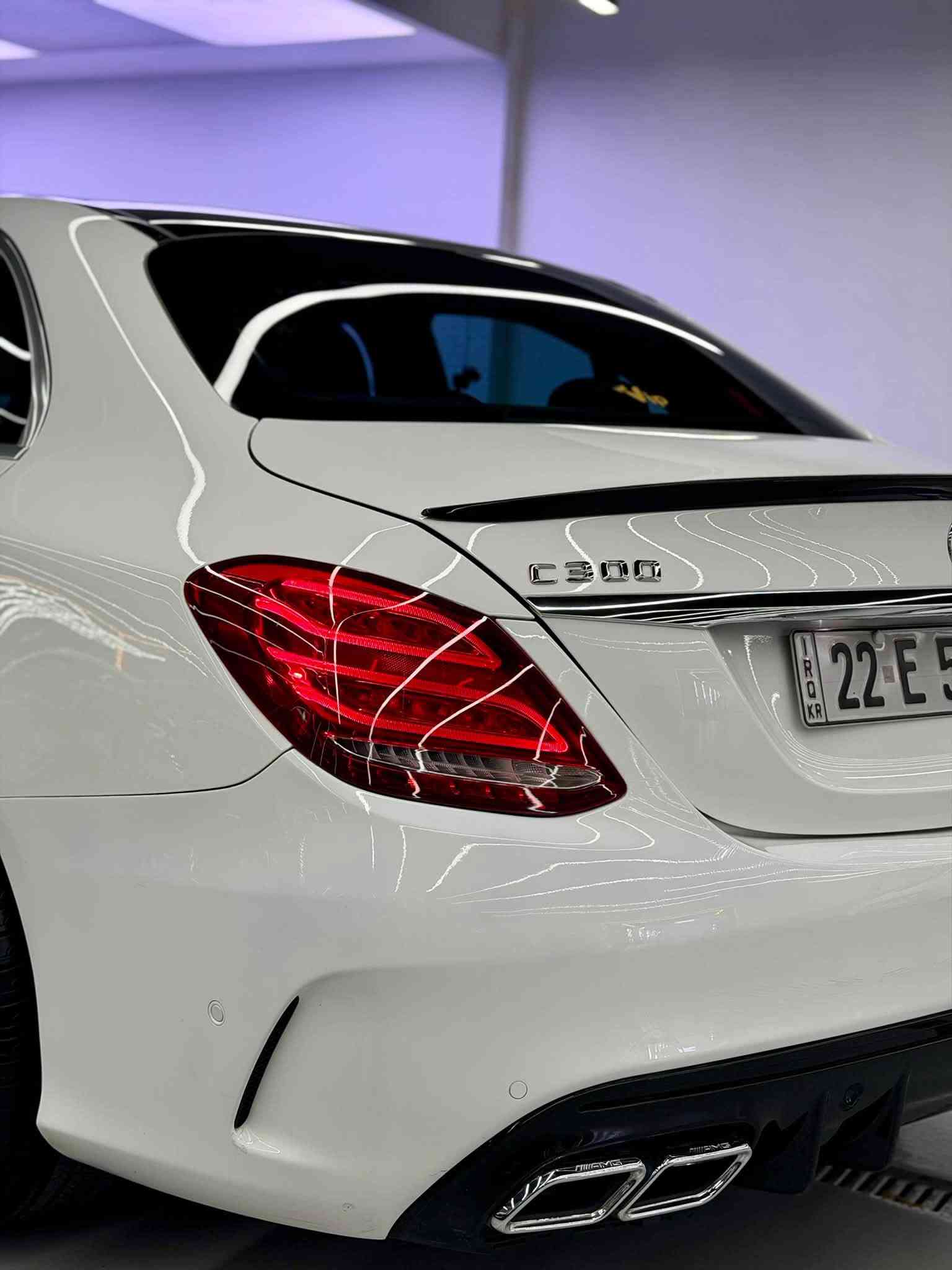 مارسيدس c300 
 رقم اربيل 
صفر مسج 
( بانورما - حساسات - رادار - دبل ماوس - مقاعد خزن - مقاعد جلد و تدفئة - بصمة ابواب و صندوك - اربع وضعيات قيادة - سماعات برمبستر ) 
السيارة جاهزة بدون اي نقص
رقم اربيل بأسمي
موديل 2016 
حادثها جاملغ بنيد
مكاني منصور. - داوودي 
السعر 185 ورقة 
***********
