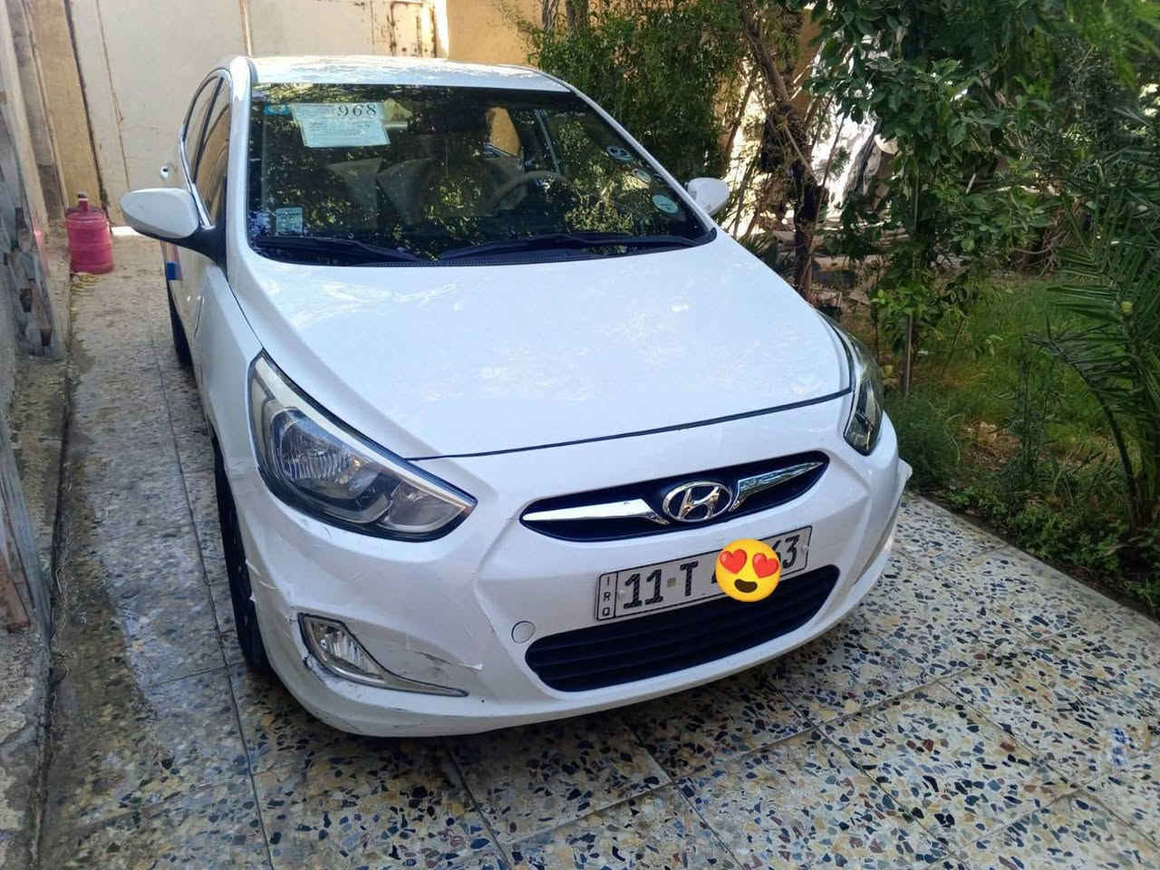 السلام عليكم 
اكسنت خليجي موديل 2017
كير محرك حدادية مكفولات 
رقم بغداد انكليزي 
محرك 1400 دوش كير اي تي 
بيها الكير مرات يصير بي ثكل بس طبيعي وين متريد اطلع مموكفتني ابد 
السعر 83 بي مجال
شراي اتصل ‏‪***********‬‏ بغداد, العراق
