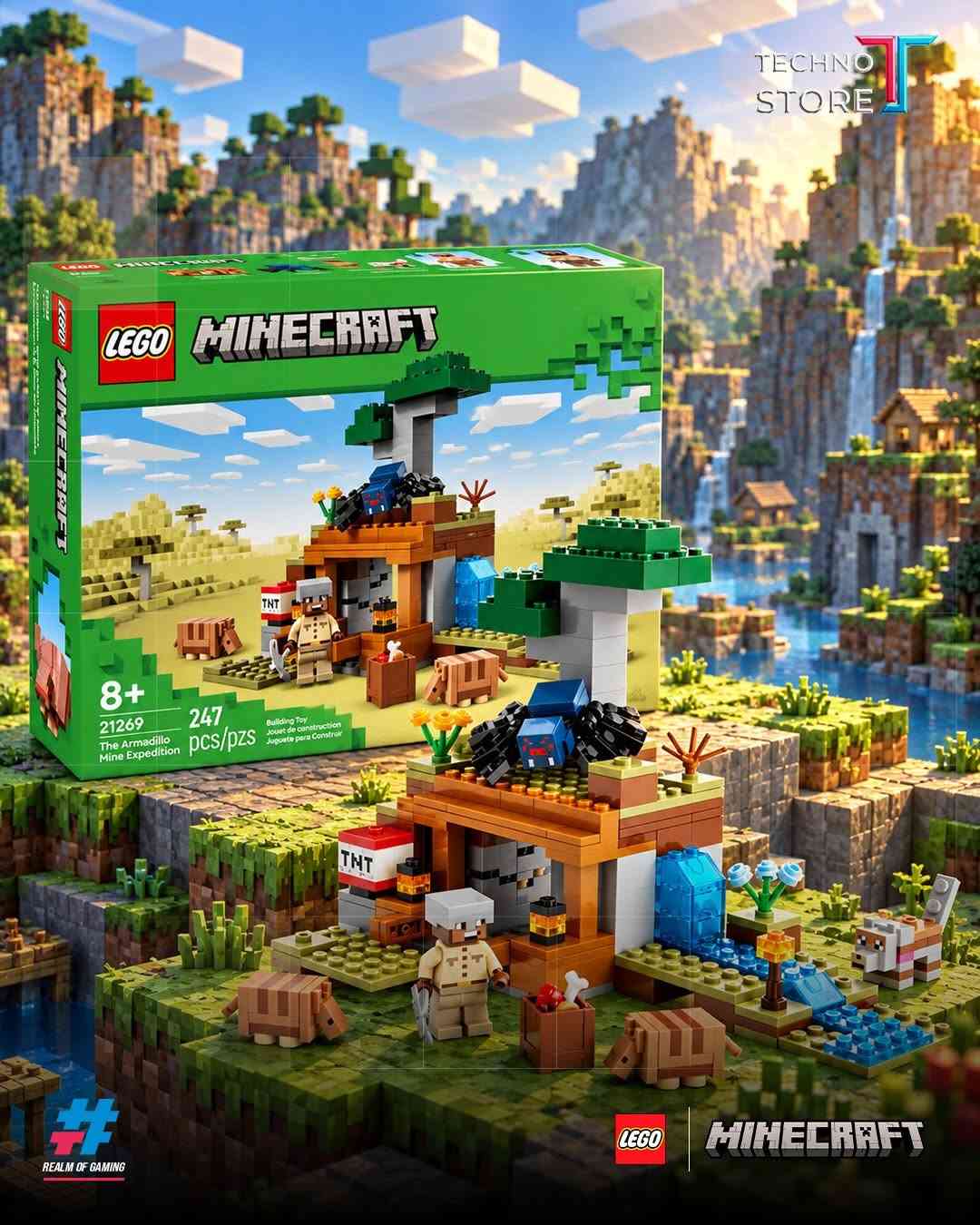 TechnoStore |  LEGO

من عالم المكعبات إلى عالم LEGO® ⛏️🟩
ابنِ مغامرتك قطعة بقطعة واسترجع أجمل لحظات Minecraft بتفاصيل تخبل لعشاق اللعبة. ✨.

📦❤️‍🔥توجد خدمه توصيل داخل بغداد والمحافظات ❤️‍🔥📦

✅‌‎الموزع المعتمد لشركه فونكو بالعراق
✅‌‎موزع معتمد لبطاقات يوغي بالعراق 

‌‎1️⃣الفرع الاول 
بغداد - الكاظمية - شارع اكد
***********

‌‎2️⃣الفرع الثاني 
بغداد - شارع الصناعة - قرب شركة النبع
***********
***********⁩l

نص مكتوب في الصور:
- TECHNO STORE REALM OF GAMING