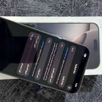 ايفون 16 برو ماكس جهاز ماستر مكفول بطاريه 96 نظافه 100% سعر 1400 بي مج...