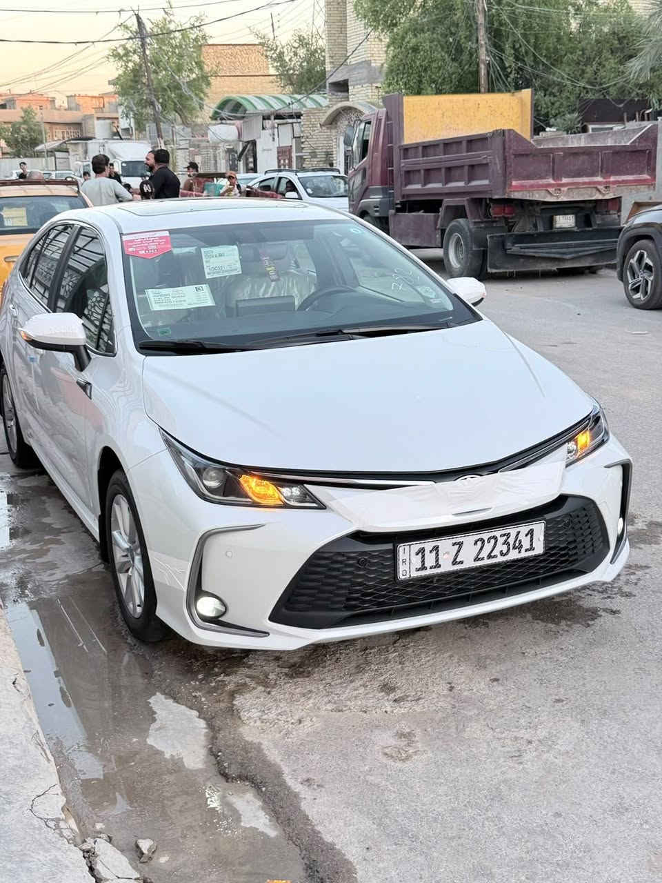 سلام عليكم كورلا SAS مديل 2024
السياره استلام شركه بأسمي  بعدها على وضع الشركة 
مكفوله كفاله عامه من صبغ وتبديل وحالوب وبارد وPDR
فول مواصفات 
بصمة + فتحه 
شاشه + كامره
حساس أمامي + حساس خلفي
اشاير مري + مري شفط
شاحن واير ليس + نضام ترحيب 
تحكمات استيرن+ تبريد قطعتين
سبايدر بلادي + بصمات 2 
وبعد هواي مواصفات ما ذاكرها
ضمان شركة SAS  السياره بعدها بل ضمان 
ماشيه 3000 ألف 
مكان بغداد بلديات
الرقم ***********
