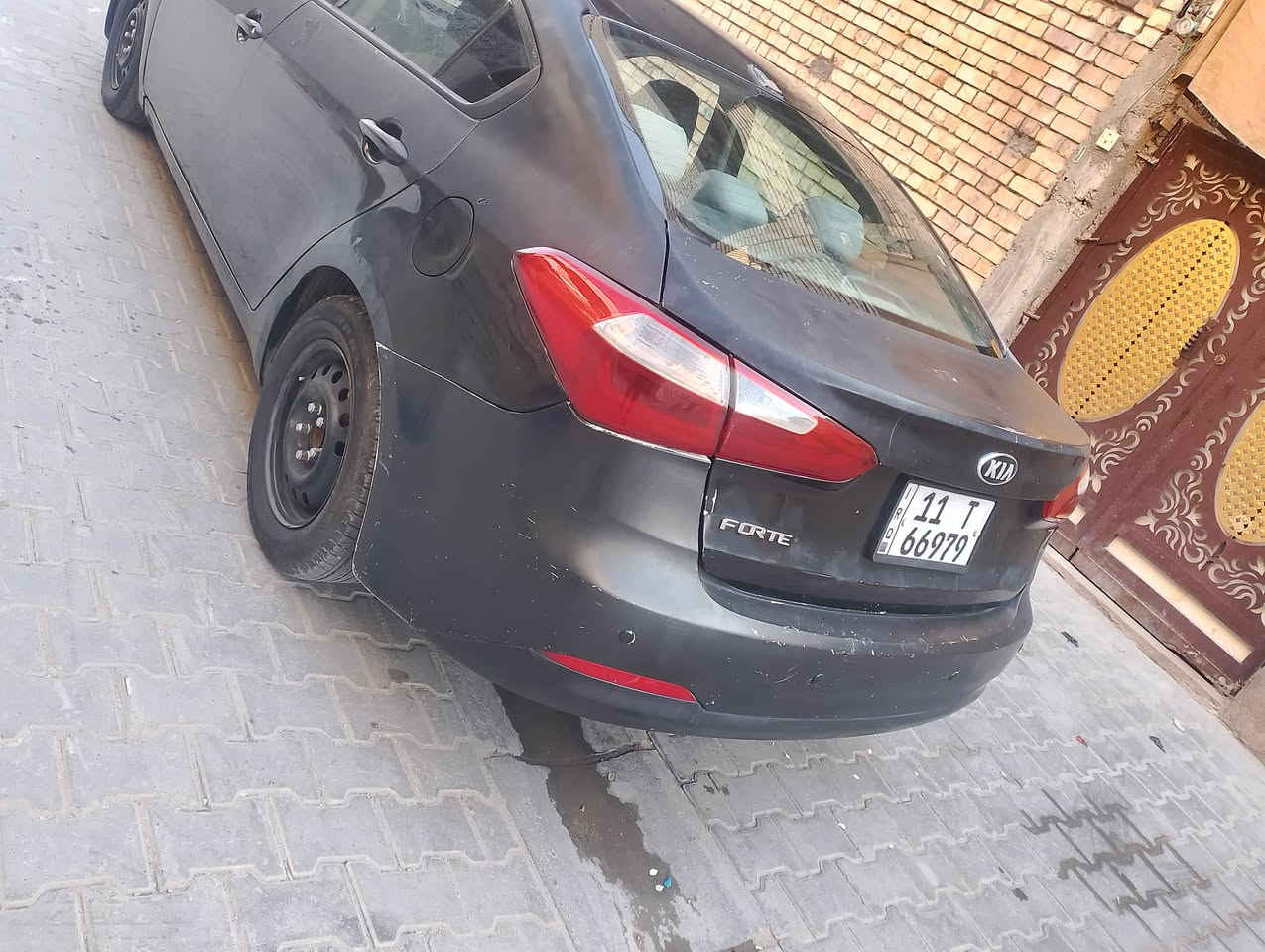 كيا فورتي موديل 16 وارد امريكي حادثها جاملغ خلفي سياره بيها جراد وجاملغ الامامي بي بارد موضح بصوره السعر 83 وبيها مجال ‏‪***********‬‏ مكان السياره بغداد الغزاليه
