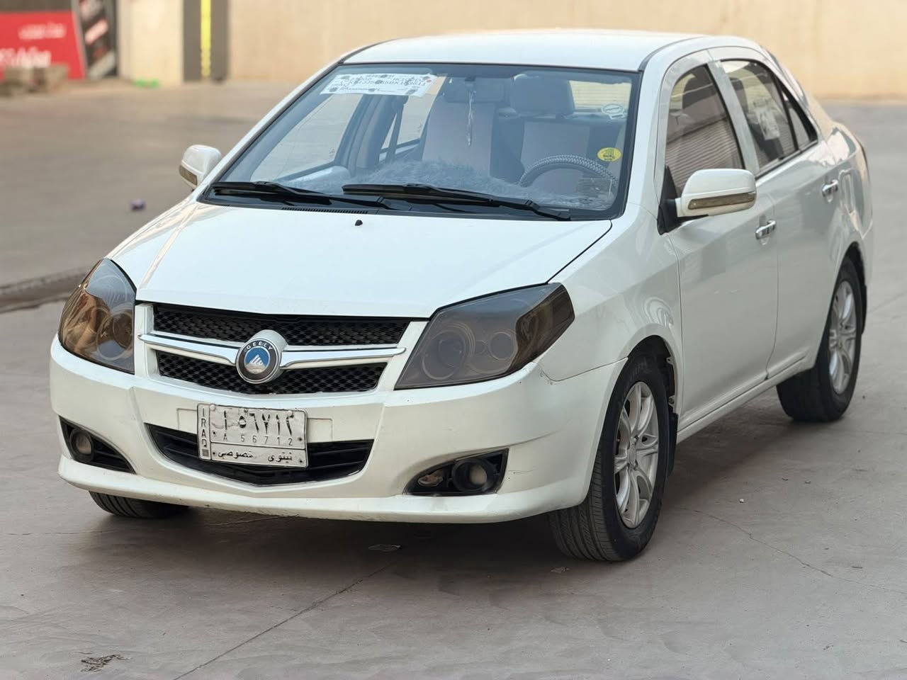 السعر 34$$  السعر منااااسب    ***********
جيلي ام كي موديل 2012 مكينه كير شرط تبريد شغال صبغ قطعتين جاملغ خلفي وصندوق طخم أمامي خلفي جديد طخم تايرات جديد سياره جاهزه رقم نينوى الماني مشروع وطني شرط التحويل كوبون بيها

