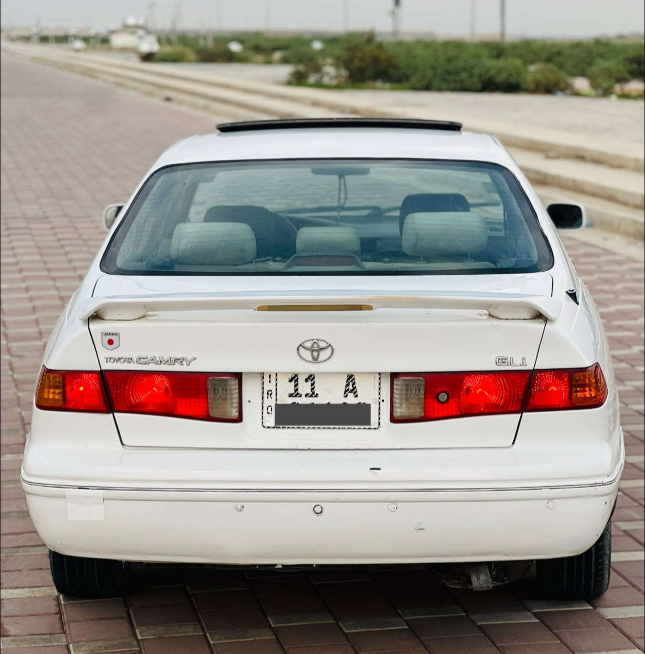 السلام عليكم…
كامري موديل 2002 خليجي GLi 
محرك 2200 اربعة سلندر
كير ومحرك بشرط لاتنقيص ولاتبخير
تدفئة تبريد ثلج 
فتحة سلايت طكتين 
كهربائيات كلهن شغالات 
السيارة بلادية وكهربائياتها بلادية
رقم بغداد مشروع وطني لل31 
بأسمي شرط التحويل!!
بيها صبغ اربع قطع اثر شخوط 
التكم والقمارة بلاد شرط لاضربه ولاطخة 
السعر (78) وبيها مجال حك جيتك
مكاني صلاح الدين سامراء
***********
