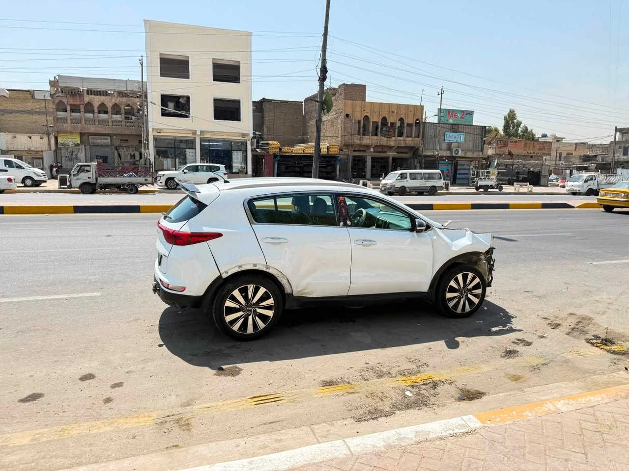 للبيع كيا سبورتج خليجي موديل 18رقم اربيل شرط تحويل فول موصفات عده بنرامه مكينه 2000دوش ابيع عل حادثه شغاله وتمشي ايرباك بس دشبول طاك شاصي لغد كير مكينه كفاله مكاني بغداد  اعتذر عل مراوس سياره سابقن كفاله قبل حادث
شراي يتصل ‭***********‬

