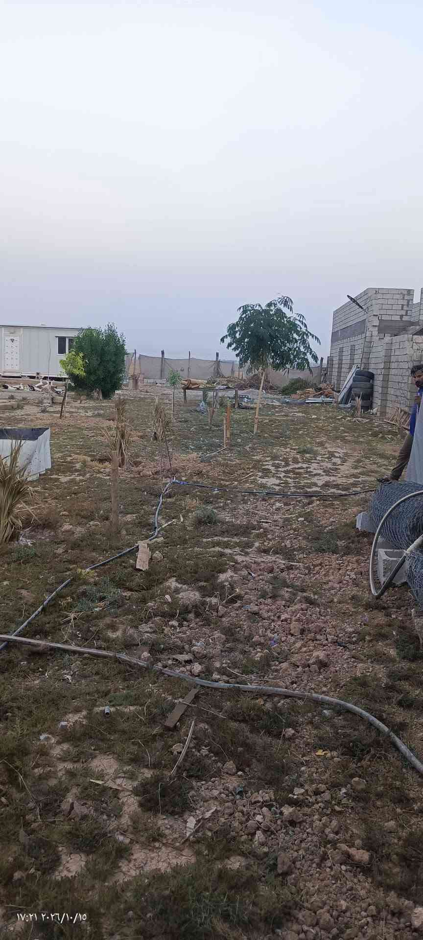 نص دونم • كرفان • ماء وكهرباء