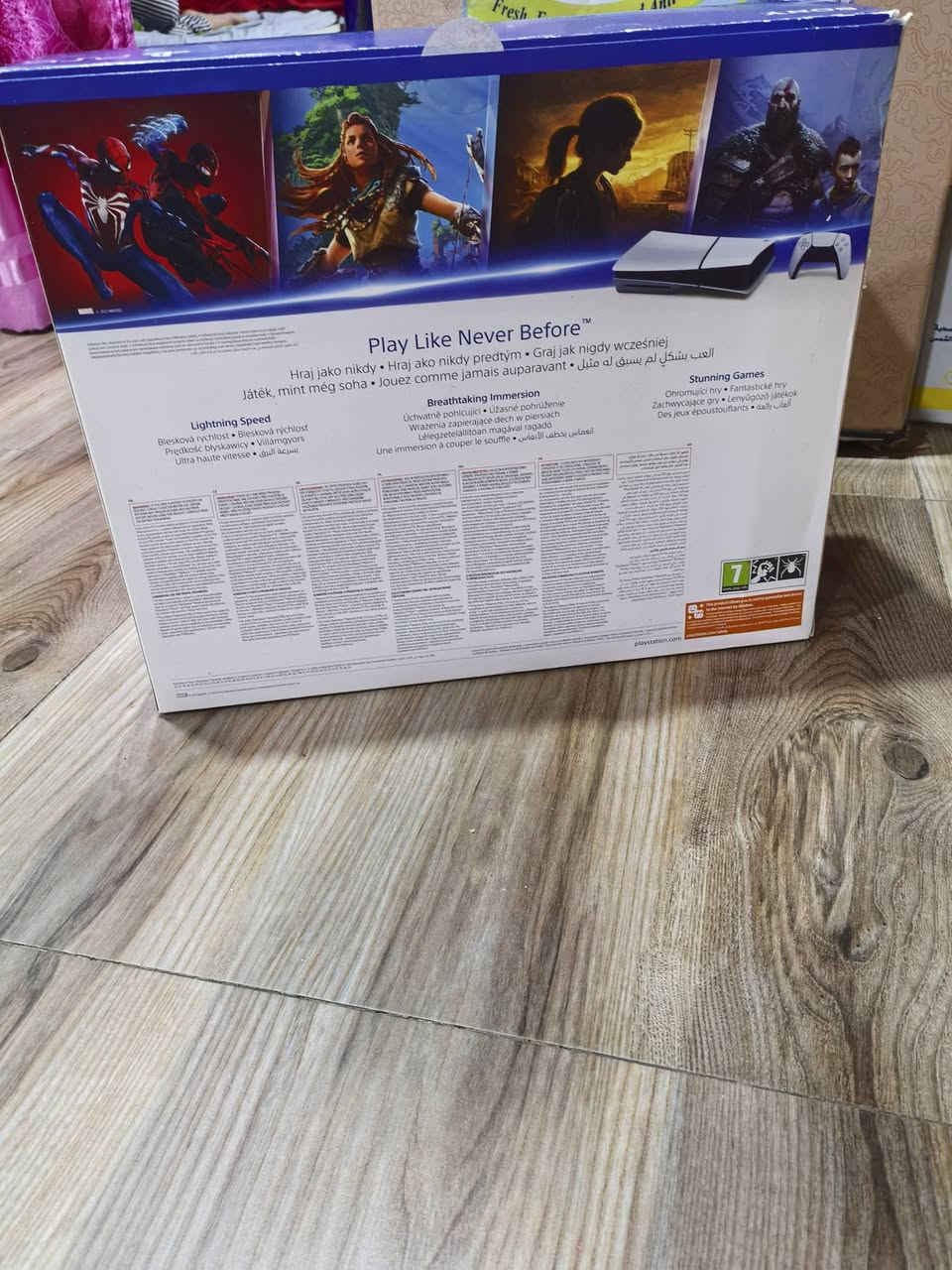سلام عليكم ps5 نضيف كلش مامفتوح تجي تفحصه بيدك مع جوستك والكيبلات مالته الاصليه وقرص فيفا 26
مكاني البصره الجمهوريه قرب شارع الكنيسه رقم التلفون***********السعر 875 وبي مجال بصيط
