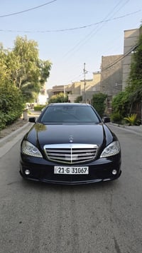 موديل 2007 S63 اصل وارد يابان كفاله عامه من الصبغ والتبديل السياره AMG...