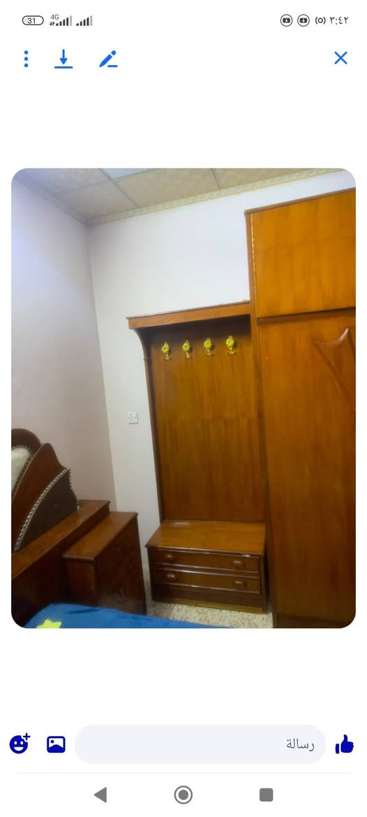 غرفة 6ابواب ملحق مستخدمة شغل ثقيل 👍
السعر ٤٥٠
صاج ظهر جنبر👌
العنوان 
سايدين الصديق 🚗🚗🚗 
بعد مرطبات البحرين عاليمين 🎉🎉🎉 
مقابل افران زينب 🥖🥖🥐 
***********

