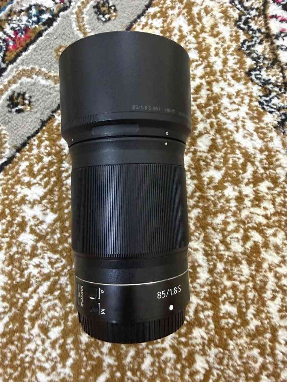 عدسه نيكون 85 كامرات Z
فتحه عدسه 1.8عدسه اخت جديد شراي تعال خاص وتدلل 
الهاتف ***********
