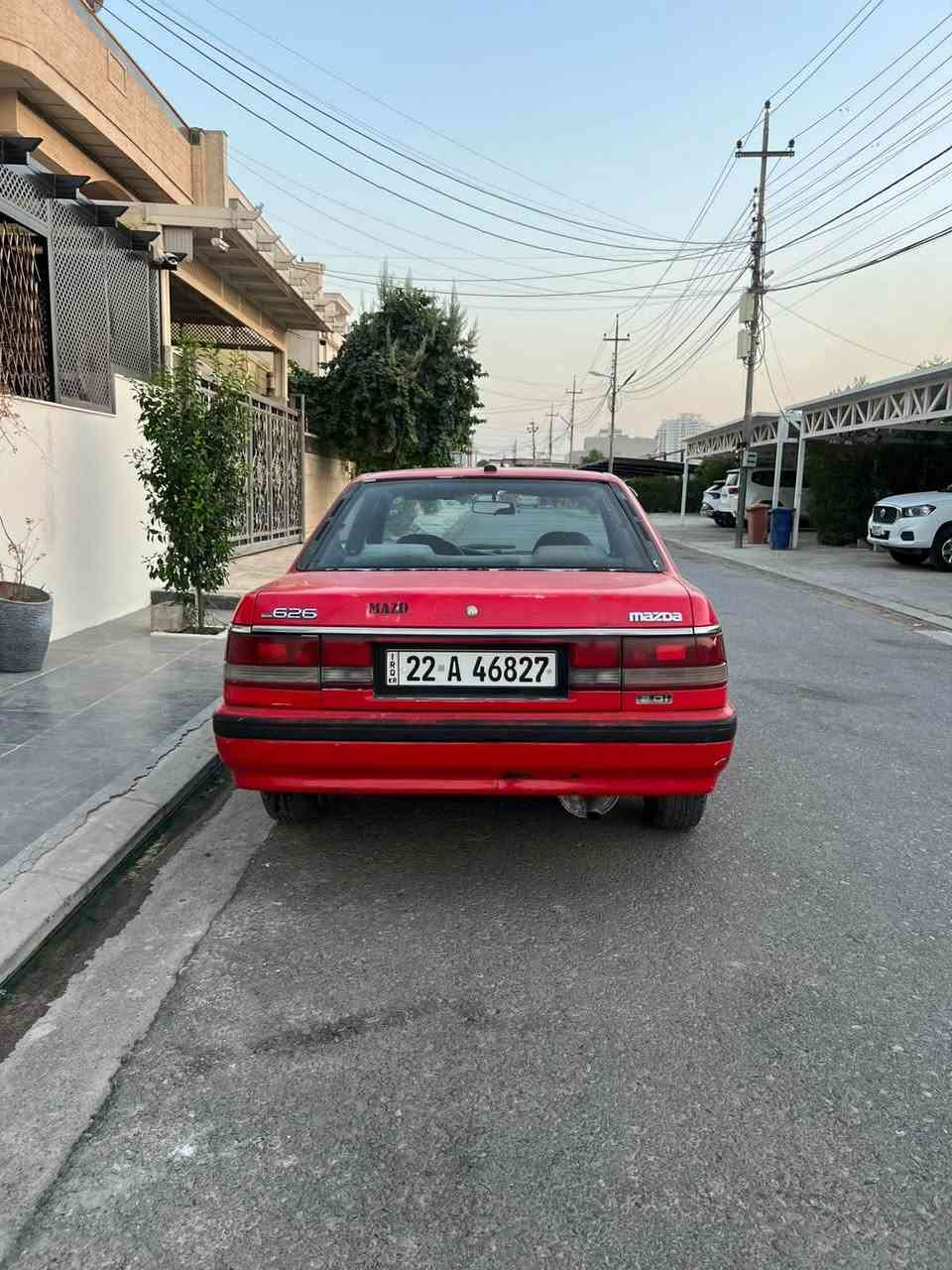 مازدا. بدون صبغ 
بلادي للبيع
رقم او سنويا جديد
1992
سنتها
اربيل عنوان السيارة
*********** أربيل, العراق
