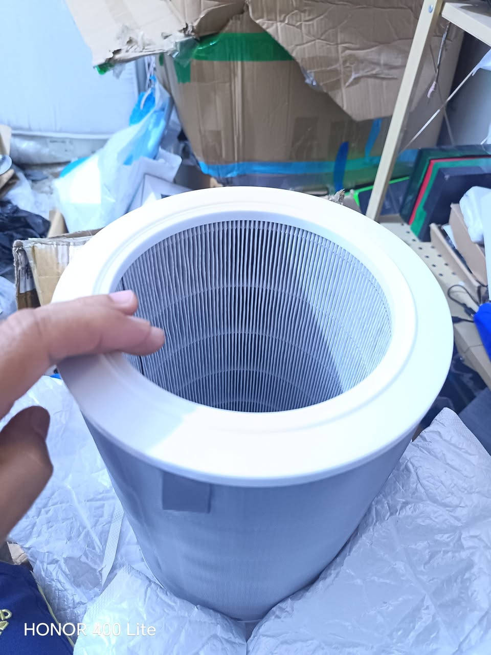 فلتر منقية هواء شاومي 5 الاف دينار

نص مكتوب في الصور:
- Air Purifier HEPA Filter Cartridge
- High quality
- activated carbon
- filter screen
- Antibacterial
- coating
- Primary
- AU STOCK
- HONOR 400 Lite