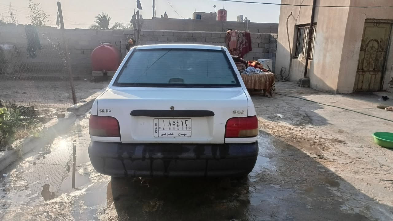 سلام عليكم سياره لبيع سياره نضيفه مكفوله بيهى تلحيضات قليله سياره موديل 18 ايراني سعر 53ورقه لعنوان قضاء قلعت صالح هاذ لرقم ***********
