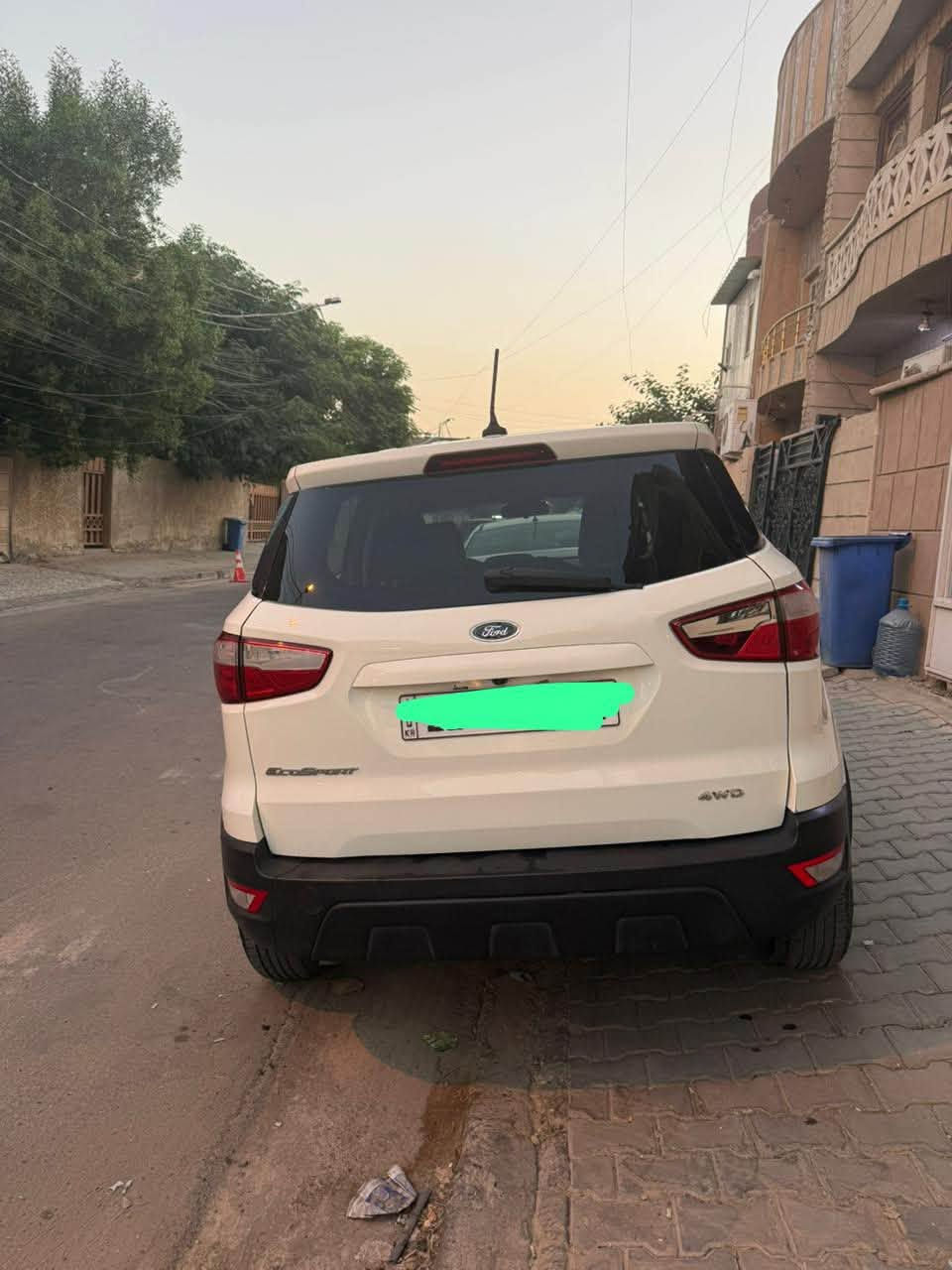 السلام عليكم
فوري ايكو سبورت للبيع فقط
موديل 2021
محرك ٤ سلندر المرغوب 
سياره نضيفه وجاهزه
دفع رباعي .كامره دواره . كروز سرعه
فحص وهزه كامل رقم سليمانيه شرط التحويل
ماشيه ٥٥ الف 
قطعتين صبغ جاملغ الايسر وبنيد ايرباكات سليمه
حادث موضح بالصور 
مكينه كير مكفولات
مكاني بغداد
***********

