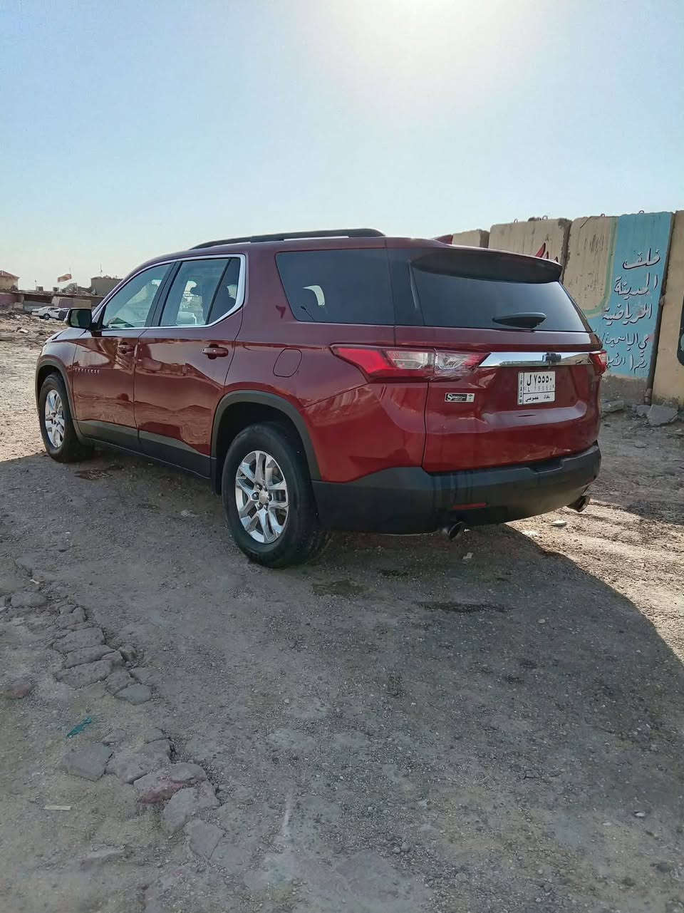 مكلف بالنشر 
السلام عليكم 
سيارة شفر ترافرس موديل 2021 تو ويل فئة LT  ٧ راكب سياحي ملكي محرك VVT3600 گير 9 نمر بريك دگمه كهرباء وتبريد خلفي أمامي 3 قطع .. تحكم تشغيل عن بعد وجنطه كهرباء.صور الحادث مرفقة 
أبواب 4 بصمات وتشغيل بصمه شاشه نظام قاصة ورادار بالمري وبيها بعد مواصفات. السعر 170 وبيها مجال
المكان البصرة المعقل الشراي يتصل على الرقم *********** البصرة, العراق
