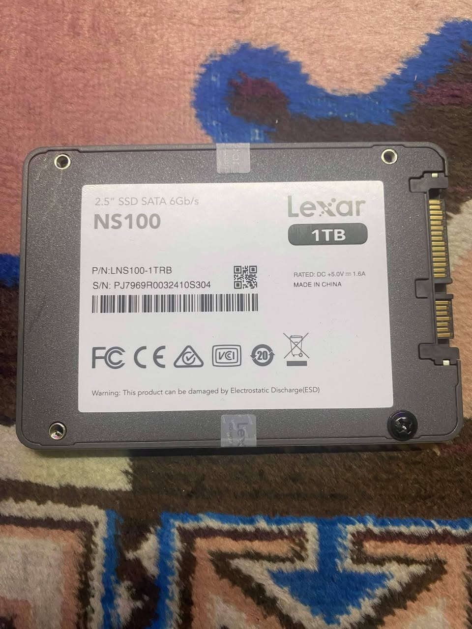 سلام عليكم متوفر هاردات للبيع استخدام قليل
M. 2 512gb 75 الف
Ssd 1t لكسر 130الف
Ssd 1tبولت 110الف
مكاني بغداد حي اور شراي تعال خاص او اتصل ***********
