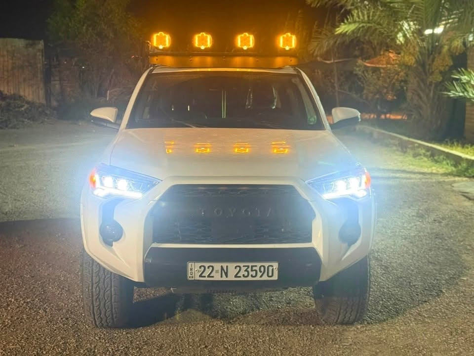 تــويـوتـا  فـورنـر 2023 | TOYOTA 4RUNNER ✅
______________________________________________

______________________________________________

مواصفات السياره ✅👇

1) رادار امامي ✅

2)حساسات اماميه وخلفيه✅

3) شاشه كبيره ✅

4)بصمه ✅

4)نقط عمياء✅

5)ترحيب الابواب ✅

6) مواصفات SR5 مزوده بلكامل TRD برغي ماناقصه ✅

7) السياره دواخل جلد بلكامل✅

8)كراسي كهرباء✅

9) سله ودرج TRD✅

10) بجم TRD بلكامل✅

______________________________________________

______________________________________________

العنوان ميسان✅

رقم السياره اربيل تحويل مباشر بأسم المشتري ✅

السعر (265$) وبيه مجال ✅

الرقم للتواصل ***********✅

______________________________________________

#دبـــي لـتـجـاره الـسـيـارات 🦅✌️

______________________________________________
