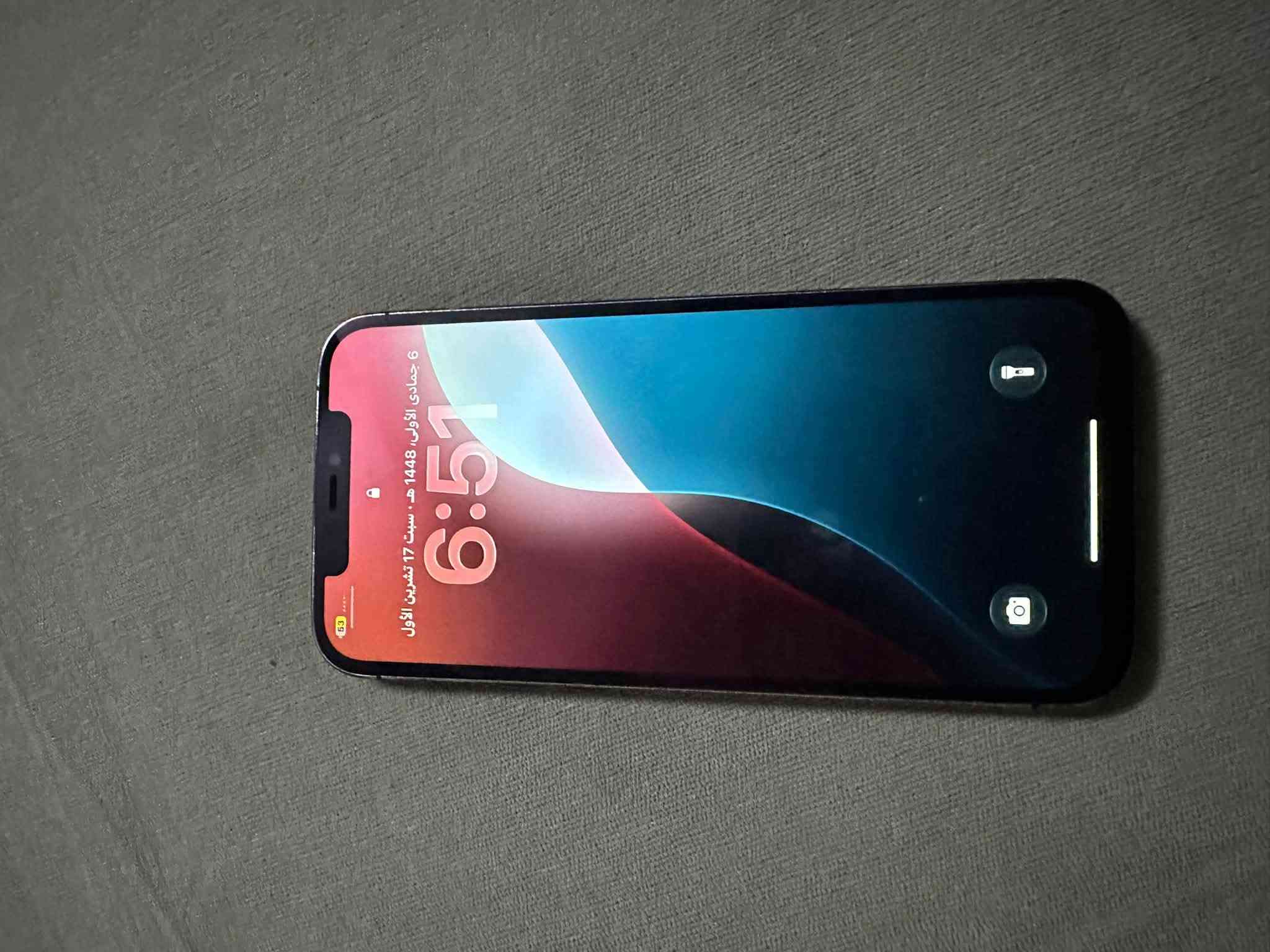 ايفون 12 برو ماكس • شاشة اصلية • بطارية مبدلة