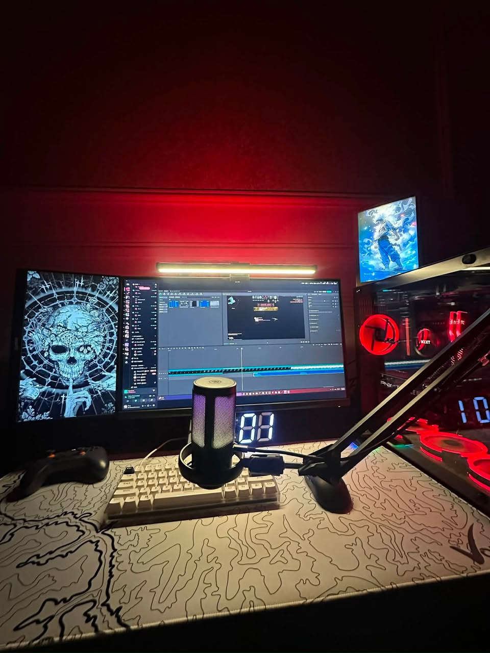 تجميعه بدون كرت شاشة
i5 12600kf

M.b Msi Z690

Ram 16gb 3600 tforce

Cooler nzxt 360

M.2 512g

HHD 512g

Psu 750w

Case xigmatek 7fan

تجميعه نضيفه شرط الفحص كيس بحده بدون كرت 900 واذا تريد كرت 3060ti تصير 1250 قفل للعلم القطع كلها ماركه وبراند محترم *********** مكاني بصره

