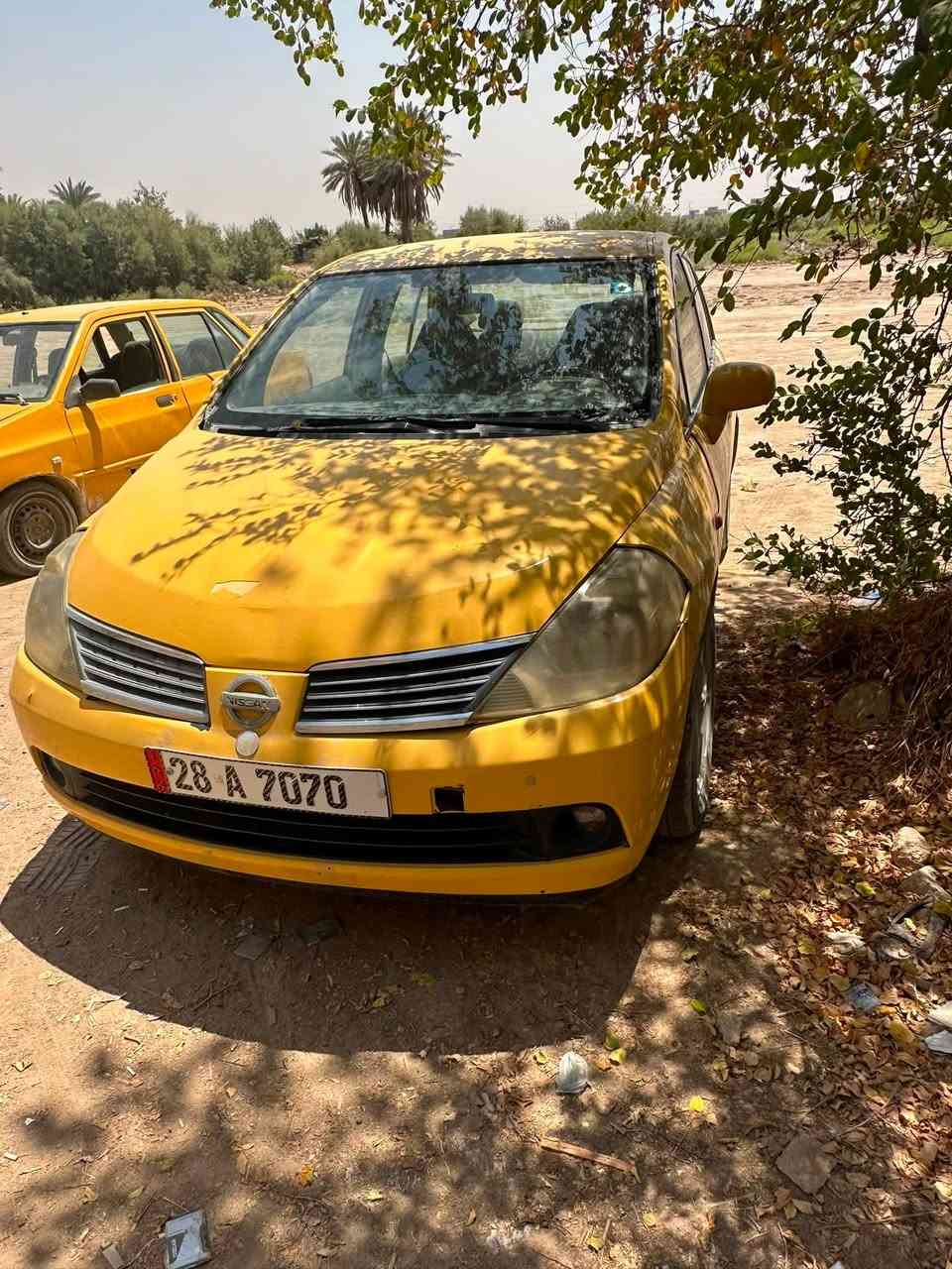 نيسان تيده موديل ٧كير مكينه جدد حديده نص عمر السياره بسمي رقم نجف إنكليزي تاير جديد تبريد عاطل ماعرف شبي مكاني دوانيه السعر ٤٠يبه مجال هاذا رقمي ***********ملاحضه السياره مامكفىوله بيه ضربات
