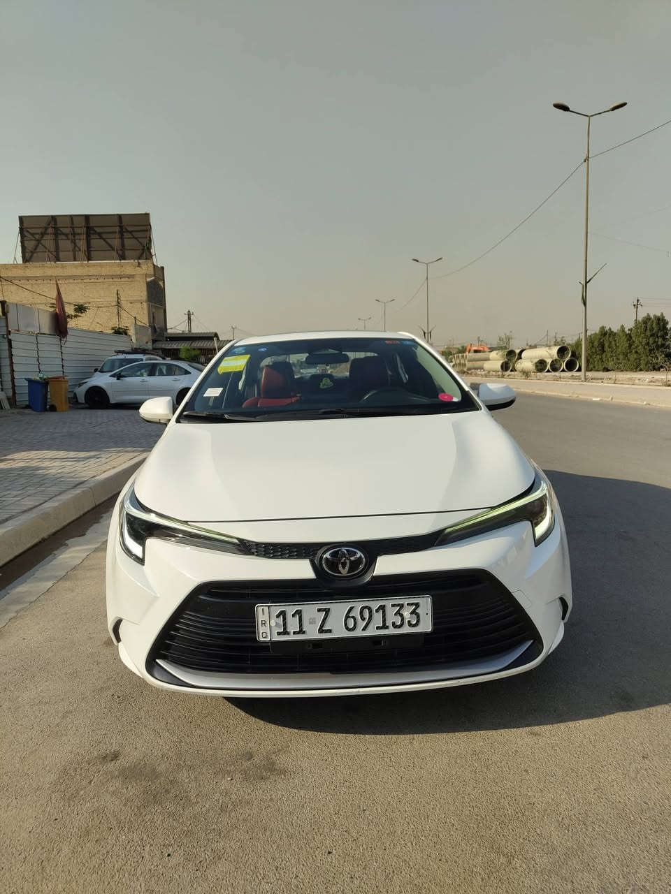 سلام عليكم 
كورلا 2025 تجميع صيني فول مواصفات للاخير حتى الكشن كهربائي
ماشيه 18 الف بحاله الزيرو 
رادارات اماميه 
كشنات جلد كهرباء
فتحه
شاشه كار بلاي
داخل احمر 
تبريد قطعتين 
اشاير بالمري
اوتو هولد 
مود درايف
بصمه ابواب 
سايد بريك دكمه 
دوشمه عامه 
عازل ضوضاء سستم كامل 
سماعات مخليلها هارمن
بيها الدعاميه الخلفيه مبدله بلاديه يعني حتى ممصبوغه 
وبارد بي دي ار اقل الشبر بالجاملغ الخلفي فقط غير هاي السياره مكفوله 
السعر / 154 
***********
المكان/بغداد حي التراث

