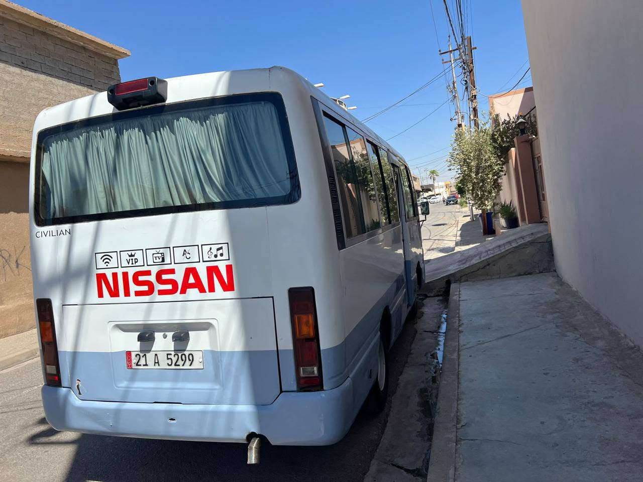 نیسان 2003گاز محرک بیە بخار بس مابی نقص کیر و اکسل مکفول تدفئە شغالە شاشە ئایپاد سنویە جدید 2029 بشرت تحویل تایرات امامی جدید و چبلس بیە حصە گاز مکان کرکوک ***********..***********
