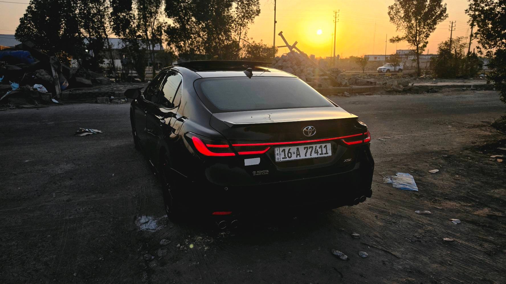 تويوتا كامري XSE 
 - TOYOTA CAMRY XSE
فول مواصفات ياباني أصلي – مواصفات أمريكي
سقف بانوراما
داخلية اسود جلد
كراسي تدفئة + بصمة
شاشة وسطية ونظام Apple CarPlay وAndroid Auto
3 مودات قيادة 🚗 NORMAL- 🏁 SPORT-🌿 ECO
كاميرا خلفية
كراسي كهرباء
لايت LED وزينون
تحذير خط السير
بدون شاصي
معوقين قادسية
