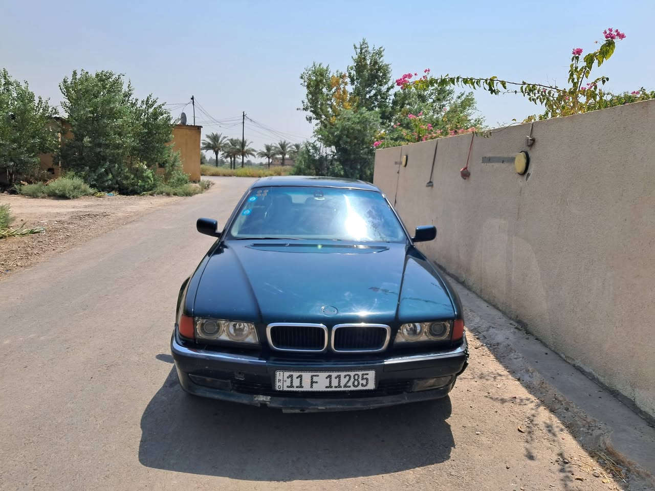 السلام عليكم للبيع او مراوس حسب القناعه بي ام دبليو خفاش موديل ٩٨ فول مواصفات سكيورتي 8 سلندر رقم بغداد انكليزي تحويل مباشر سنويه لغاية 2030@ للاستفسار اتصل ***********) ***********
