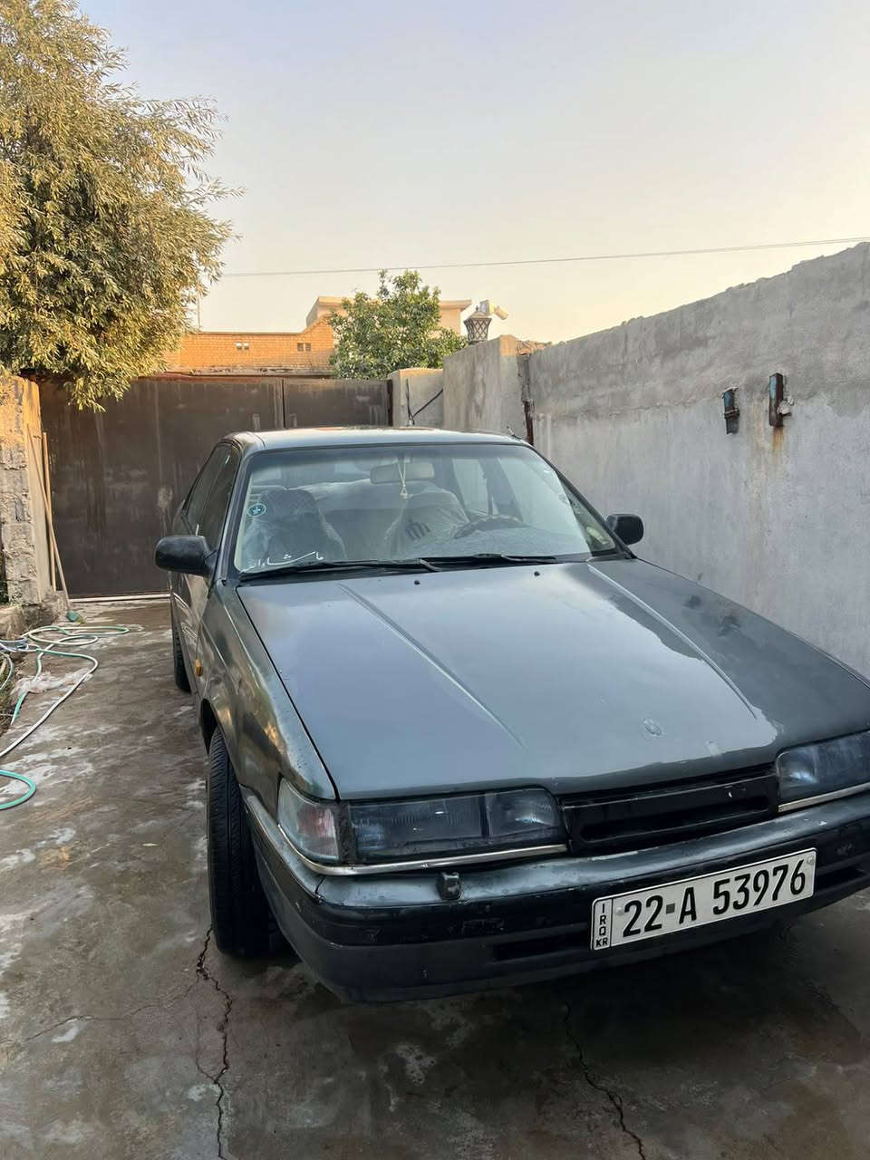 سياره للبيع نوع مازدا حجم 626محرك 8باخ رقم اربيل كير ومحرك بلشرط لون نفطي موديل تسعين سنويه مجدده لـ2030 مصبوغه عام شرط التحويل سعر $35 وبيها مجال للاستفسار خابر على هذا الرقم***********
