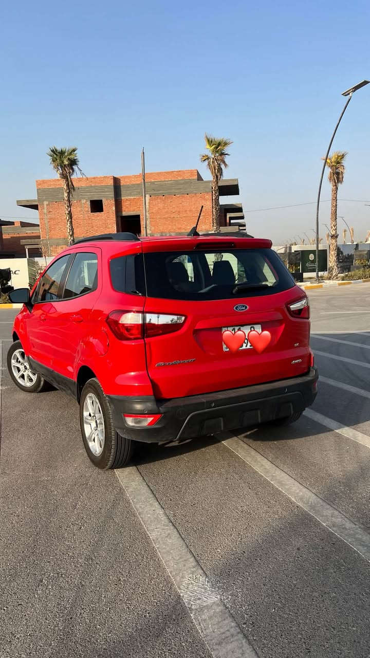 Ford ecosport 2022 se
محرك 2.0
فتحه 
بصمه 
تحكم ستيرن 
نقطه عمياء 
اوتو ستوب 
نقطه كهرباء خلفيه 
اناره داخليه متغيره سبع الون 
تدفئه كشنات 
4wd 
وباقي مواصفاته معروفه 
عليه تخم تايرات جديده 
وباتري جديد 
جاهزه من كلشي انشالله 
السعر ١٠٨ ورقه 
مكانه بغداد الكرخ 
للتواصل ***********
