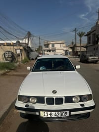 BMW525 موديل 1990  وارد ياباني  محرك مفتوح 2500 السياره فول مواصفات  ف...
