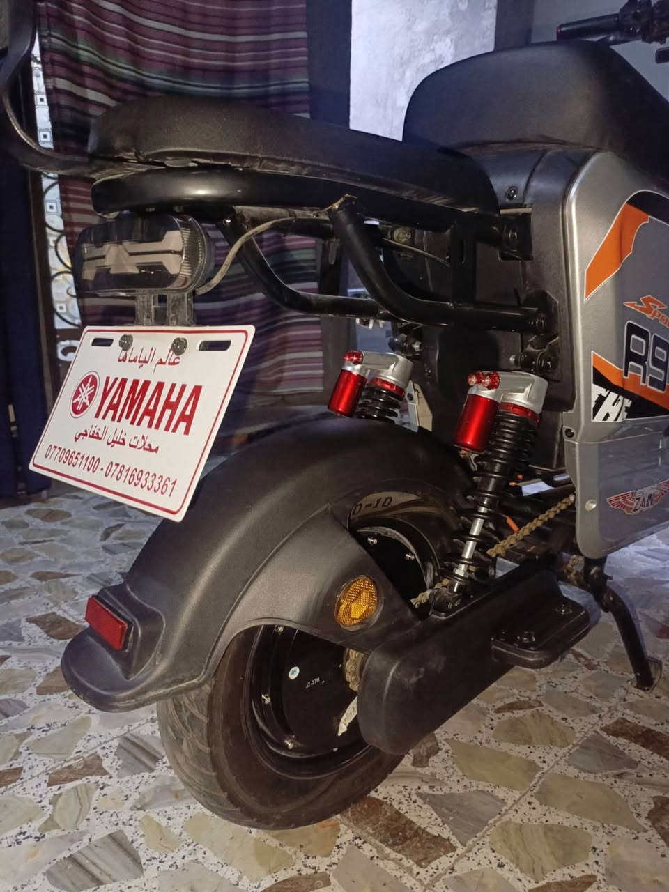 🚲⚡ باسكل شحن للبيع – نوعية R9 ⚡🚲

✨ المواصفات:
💡 إضاءة
🔋 بطاريات عدد 5 ليثيوم اصلي 
⚙️ نظام بَك 
🛑 بريك هيدروليكي خلفي وأمامي
📱 شاشة
🚀 أربع سرعات
💨 السرعة 99 حقيقية
🔑 سويجات ثنين 
📌 كارت تشغيل شاشه ثنين 
🌴(الباسكل جديد) 

📍 المكان: كربلاء
💰 السعر.جدا مناسب 
٤٢٥ وبي مجال وباسكل جديد جديد

📞 للتواصل:
***********

