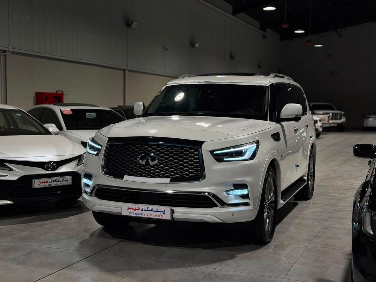 أنفنيتي QX80 • ٢٠١٩ • ماشيه ١١٥ الف