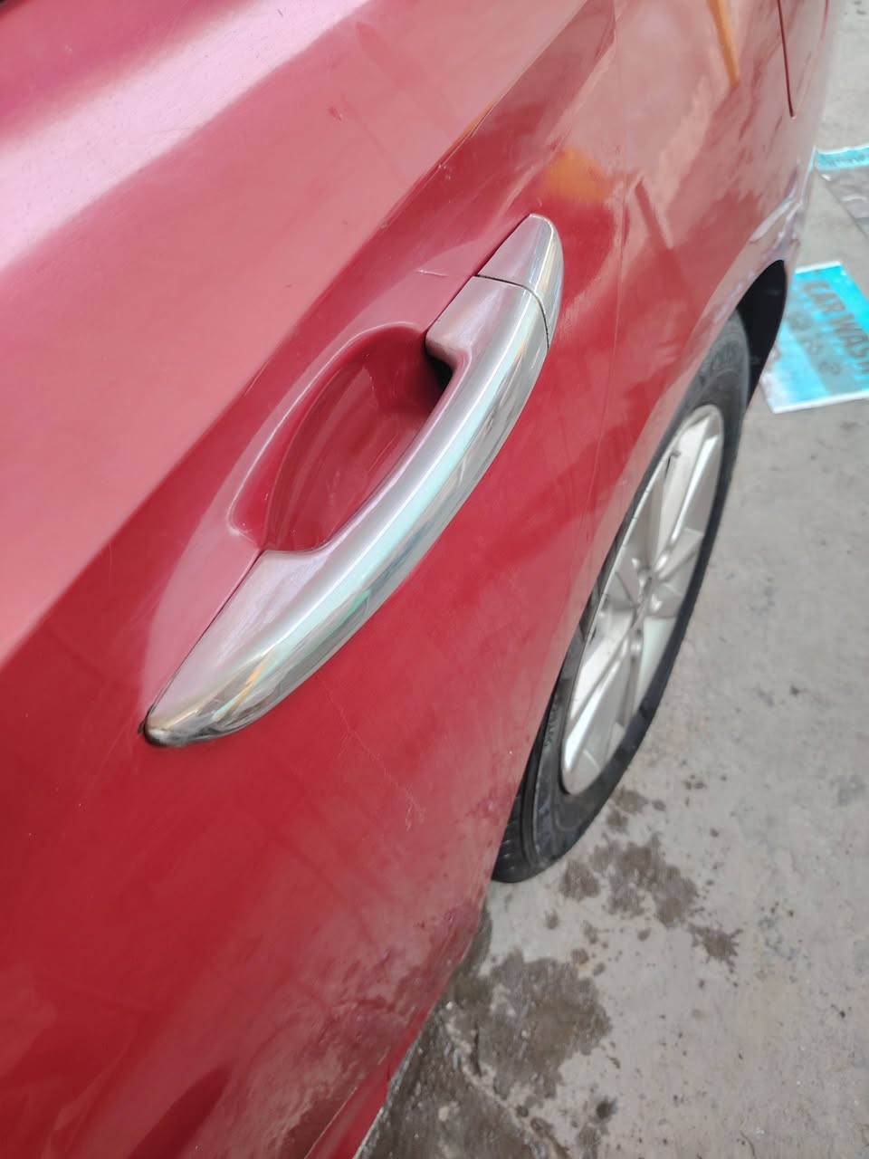 تم عمل طلاء نيكل على #Hyundai_Sonata✅
 اشتغل سستم كامل لـكافه انواع سيارت وضمان مفتوح بالعمل  
#واسط_العزيزية_شارع_الجديد📍
محطـة غسل الجوادين 
📞:***********
ستار علي🫆
