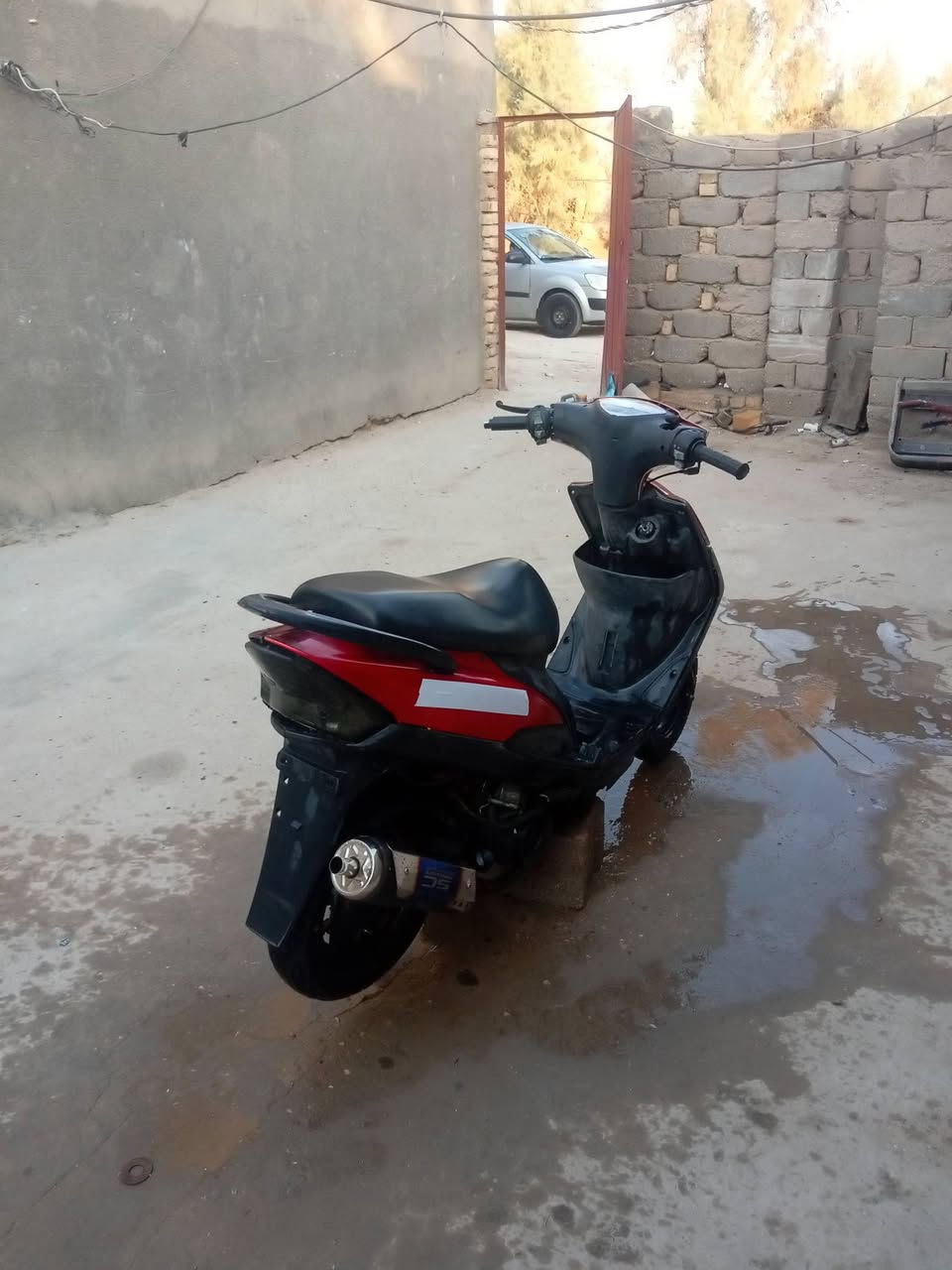 سلام عليكم للبيع ماكس عدله محرك شرط معدلك ناعمه يخبل شاصي مكفول كفرات اختم واحد كله صالنه رياضي 
كهربائيه كله شغاله سلف هرونات تايرات جديد 
ماعايزه شي دراجه سعر 400مجال مكان المجد معلق 
***********
